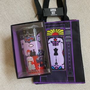 Starbucks x Anna Sui Double Wall Ceramic Mug +Tote